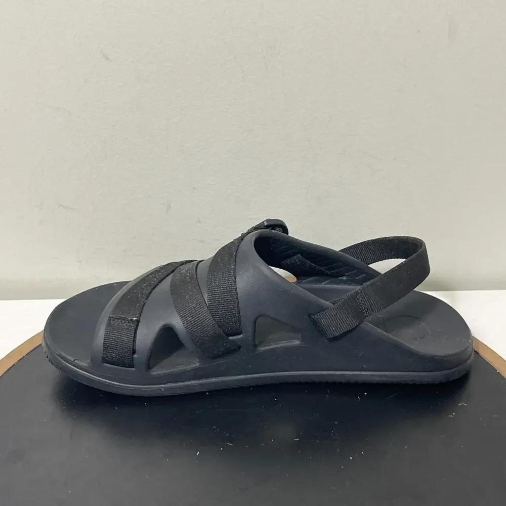 Chaco Chillos‎ Sport Sandals Men Size 12 Adjustable Strap Black Outdoor Slide